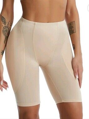 Hip Enhancer Shapewear Women Fake Hip Padded Long Underwear Sz 3XL New With Flaw